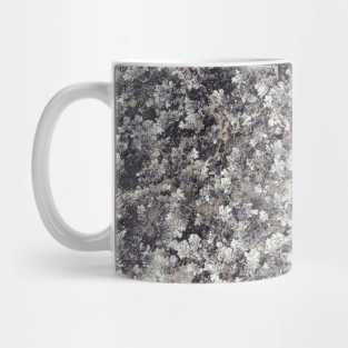 White Flake Distorted Texture Mug